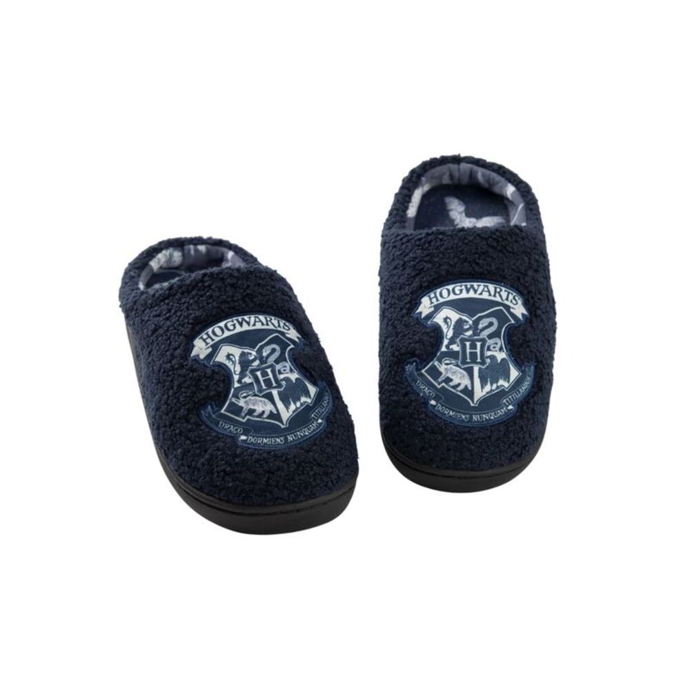 Harry Potter Womens/Ladies Hogwarts Mule Slippers / Black